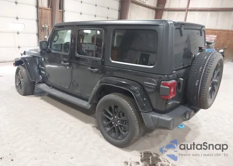 2023 Jeep Wrangler 4Xe Sahara 4X4 z USA, uszkodzony, nr VIN 1C4JJXP60PW516032